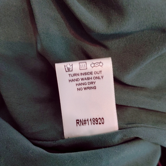 LUCY PARIS PETRA CRUSHED VELVET BLAZER, GREEN L - Picture 15 of 15